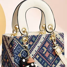 StyleCast Textured Bucket Handheld Bag With Detachable Sling Strap image 2