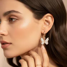 FLAURI Animal Shaped Drop Earrings image 3