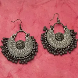 Creative Frogs Women Grey Earrings-picture-20