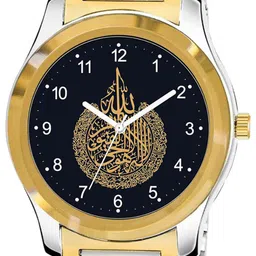 CSAMON Men Embellished Dial & Stainless Steel Straps Analogue Watch GPChain Islamic NUM04 image 3