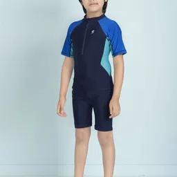 BAESD Boys Colourblocked Round Neck Legsuit With Goggle-image-66