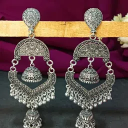 Efulgenz Contemporary Jhumkas Earrings-picture-21