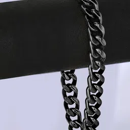 Peora Men Stainless Steel Link Bracelet image 1