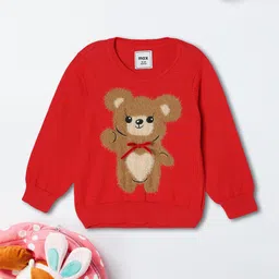 max Girls Self Design Pullover-picture-39