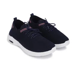 Ango Women Blue Mesh Casual Shoes-image-92