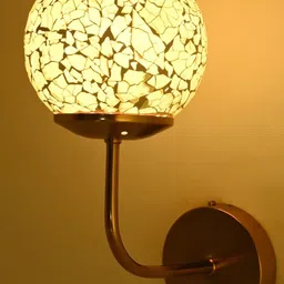 1ST TIME Green Printed Glass Traditional Cylinder Wall Lamps Wall Lamps-image-64