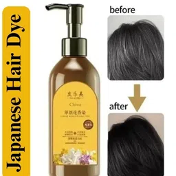 CHIWA Single Agent Floral Hair Dye - 100 ml - Black-picture-20