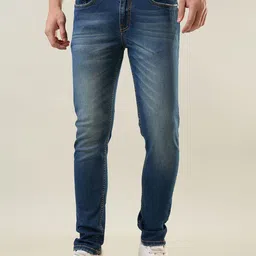 TIM PARIS Hugo Men Original Skinny Fit Mid-Rise Heavy Fade Stretchable Jeans-picture-17