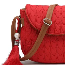 Anekaant Sling Bag with Tasselled image 2