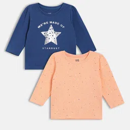 MINI KLUB Pack Of 2 Girls Printed Cotton Top-picture-36