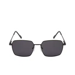 Ted Smith Unisex Square Sunglasses with Polarised and UV Protected Lens SUN-HENSY_C3 image 2