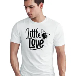 Seekbuylove Men Bio Finish Typography Printed Round Neck Pure Cotton T-shirt-picture-22