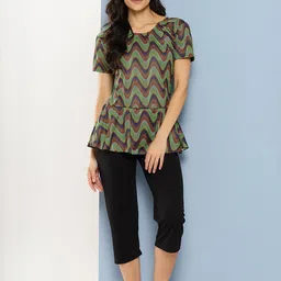 Muhuratam Women Green Nylon Swimwear-picture-13