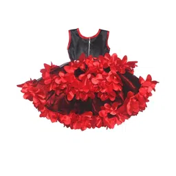 dress collection Baby Girls Midi/Knee Length Festive/Wedding Dress (Multicolor, Sleeveless)Nice Dress image 2