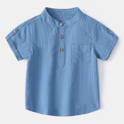 LULU & SKY Boys Striped Polo Collar Pockets T-shirt-picture-25