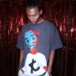 KNN Calcutta Unisex Graphic Printed Round Neck Cotton Oversized T-shirt-picture-17