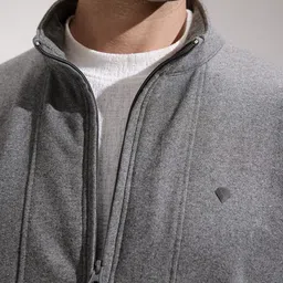 INVICTUS Mock Collar Front-Open Sweatshirt image 2