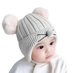 Tomorrow Fashion Unisex Multicoloured Wool Caps-picture-30