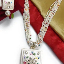 ZMS Gold Plated Beaded Jewellery Set image 2