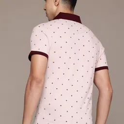Roadster Men Polo Collar T-shirt image 5