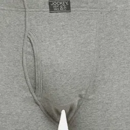 Jockey Men Grey Melange Solid Trunks 8008-0105 image 3