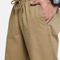 The Roadster Lifestyle Co. Men Khaki MCW Nostalgic Back to School Work To Lounge Trousers image 3