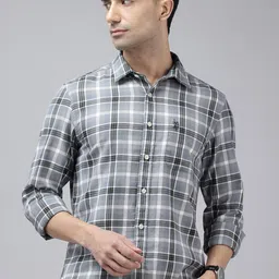 U.S. Polo Assn. Denim Co. Checked Pure Cotton Casual Shirt-picture-23