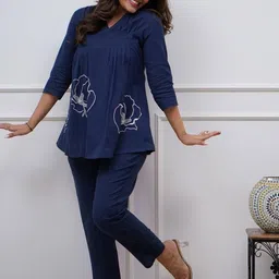 Fabmoha Printed Pure Cotton Co-Ord Set image 3