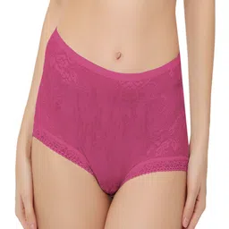 Bella Voste Pack Of 3 Self-Designed Anti Microbial Lace Hipster Briefs image 3