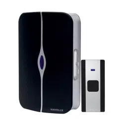 Havells Tango Black Wireless Digital Doorbell, AHNWETB000-picture-14