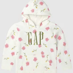 GAP Girls Floral Printed Hooded Sweatshirt-image-65