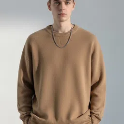 Mast & Harbour Men Cotton Long Sleeves Pullover Sweater-picture-13