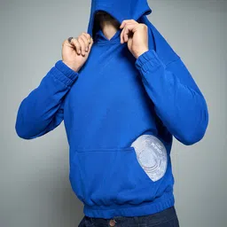 FUGAZEE Men Embroidered Hooded Sweatshirt image 3