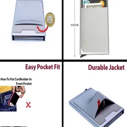 OFIXO Unisex Textured Card Holder image 3