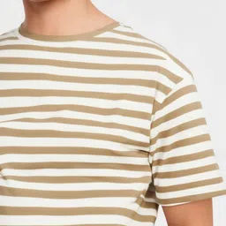 mack jonney VIMAL JONNEY Men Striped Pockets T-shirt image 3