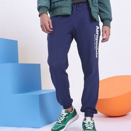 Aeropostale Men Typography Print Joggers-picture-17