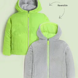 Cherry Crumble By Nitt Hyman Full Sleeves Solid Reversible Jacket - Multi Colour-picture-19