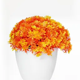 Dekorly Multi Plastic Artificial Flowers & Plants With Pot image 4