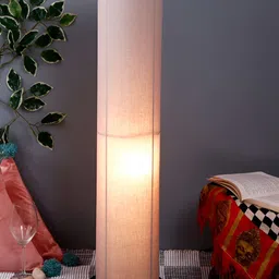 Devansh Grey & Black Cylinder FloorLamps image 2