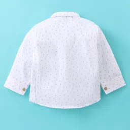 Robo Fry Cotton Lycra Full Sleeves Party Suit with Bow & Cap Heart Printed - Fawn image 3