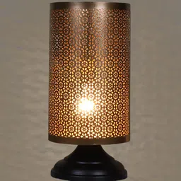 new era Metal Gold Table Lamp image 4