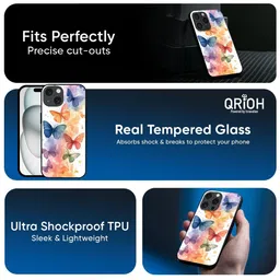 QRIOH Conversational Printed iPhone 16 Pro Max Back Case Mobile Accessories image 5