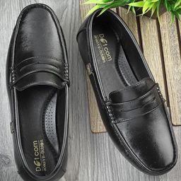 Action Men Round Toe Lightweight Penny Loafers-picture-36