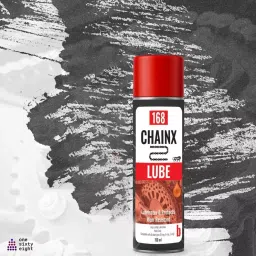 One sixty eight Chain Lubrication Spray 150 ml Can Water Resistant Aerosol Form for Cycle & Bike Chain Use image 2