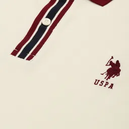 U.S. Polo Assn. Polo Collar Pure Cotton Slim Fit T-shirt image 2