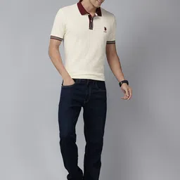 U.S. Polo Assn. Polo Collar Pure Cotton Slim Fit T-shirt image 5