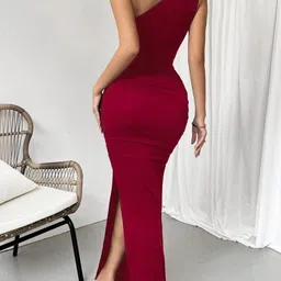 Stylecast X Slyck Bodycon Maxi Dress image 3