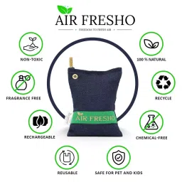 CATRON Air Freshener/Purifier Bag for Home, Office Livin Rooms, Hospital Hotel, Blue image 3