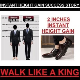 Bxxy Men Pointed Toe Block Heel Formal Brogues image 3