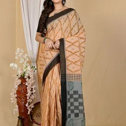 DipDiya Pure Cotton Taant Saree-picture-10